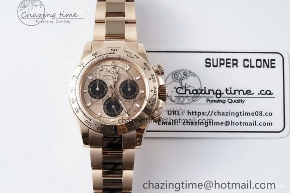 MiroTime 0309 Sporty Daytona 116505 QF 1:1 Best Edition RG Dial on RG Bracelet SA4130 V 1755